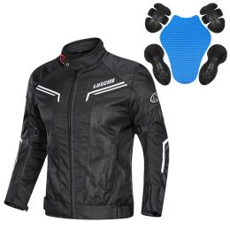 Motorcycle Mesh Summer Jacket Pants Men Women