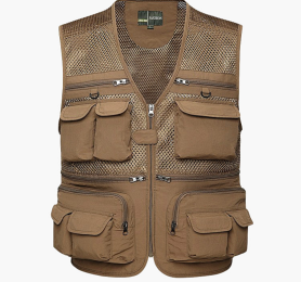 Multi-pocket Men's Professional Photography Vest