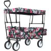 Outdoor Garden Park Utility kids wagon portable beach trolley cart camping foldable folding wagon