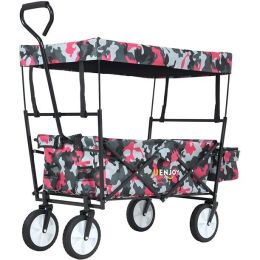 Outdoor Garden Park Utility kids wagon portable beach trolley cart camping foldable folding wagon