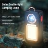 Solar Portable LED Camping Light Lantern Tent Lamp Rechargeable Hiking