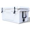 White outdoor Camping Picnic Fishing portable cooler 65QT Portable Insulated Cooler Box