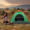 Free shipping 2-Person Waterproof Camping Dome Tent for Outdoor Hiking Survival Orange & Green YJ