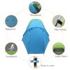 4-Person Double Layer Family Camping Tent Outdoor Instant Cabin Tent for Hiking Backpacking Trekking XH