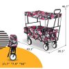 Outdoor Garden Park Utility kids wagon portable beach trolley cart camping foldable folding wagon