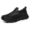 Male Slip-on Mesh Running Trainers Men Outdoor Aqua Shoes Breathable Lightweight Quick-drying Wading Water Sport Camping Sneaker