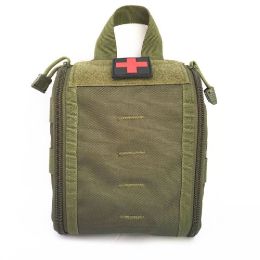 Portable EDC Tactical Molle Pouch For Outdoor Hiking Camping (Color: Army Green A)