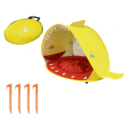 New Stylish Kids Beach Holiday Shade Splash Tent (Color: Shark Yellow, Type: Car Tent)