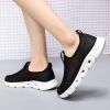 Male Slip-on Mesh Running Trainers Men Outdoor Aqua Shoes Breathable Lightweight Quick-drying Wading Water Sport Camping Sneaker