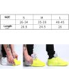 Waterproof Silicone Shoe Cover, Reusable Non Slip Rubber Rain Shoe Cover Unisex